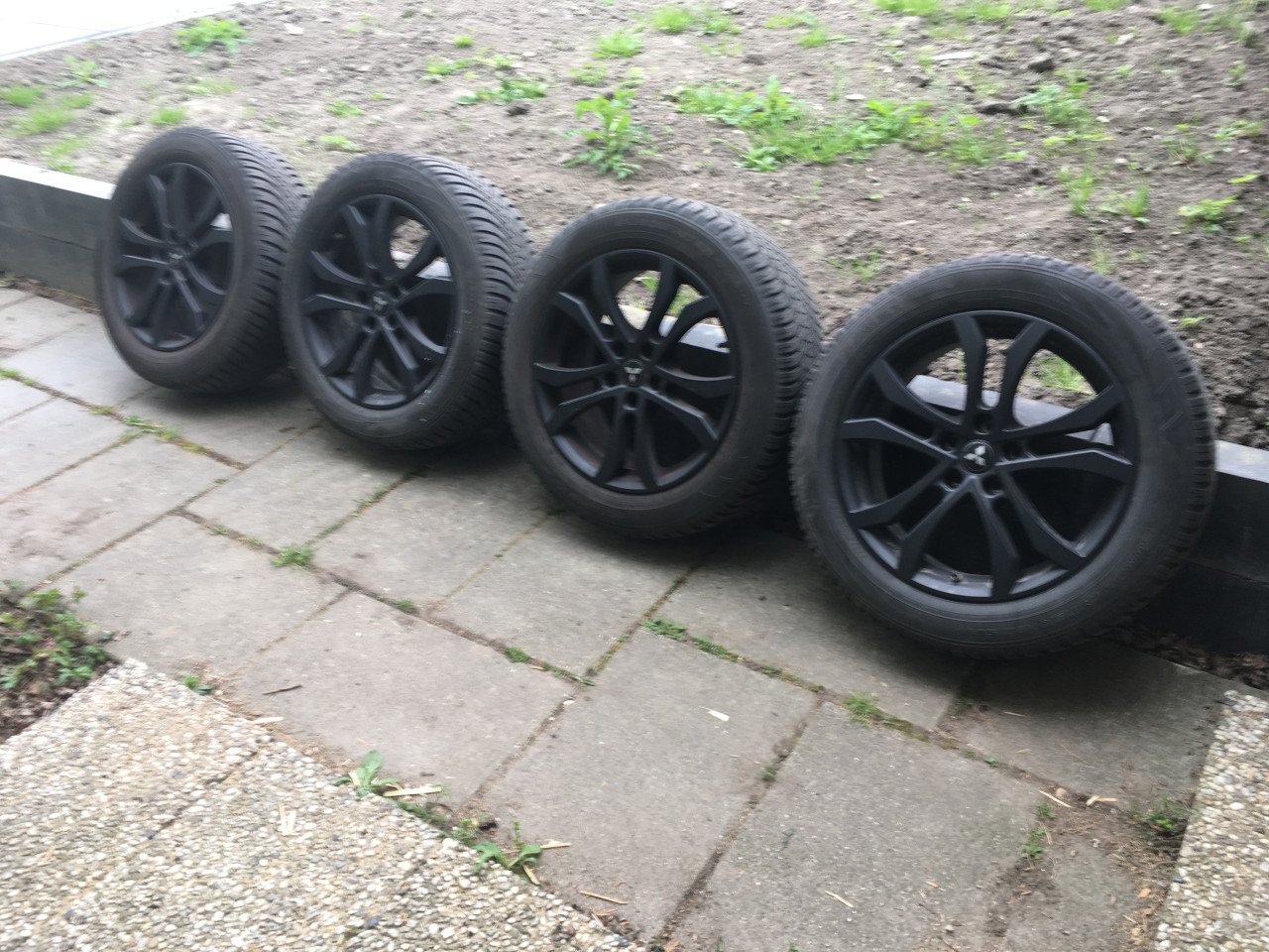 4 banden met velgen