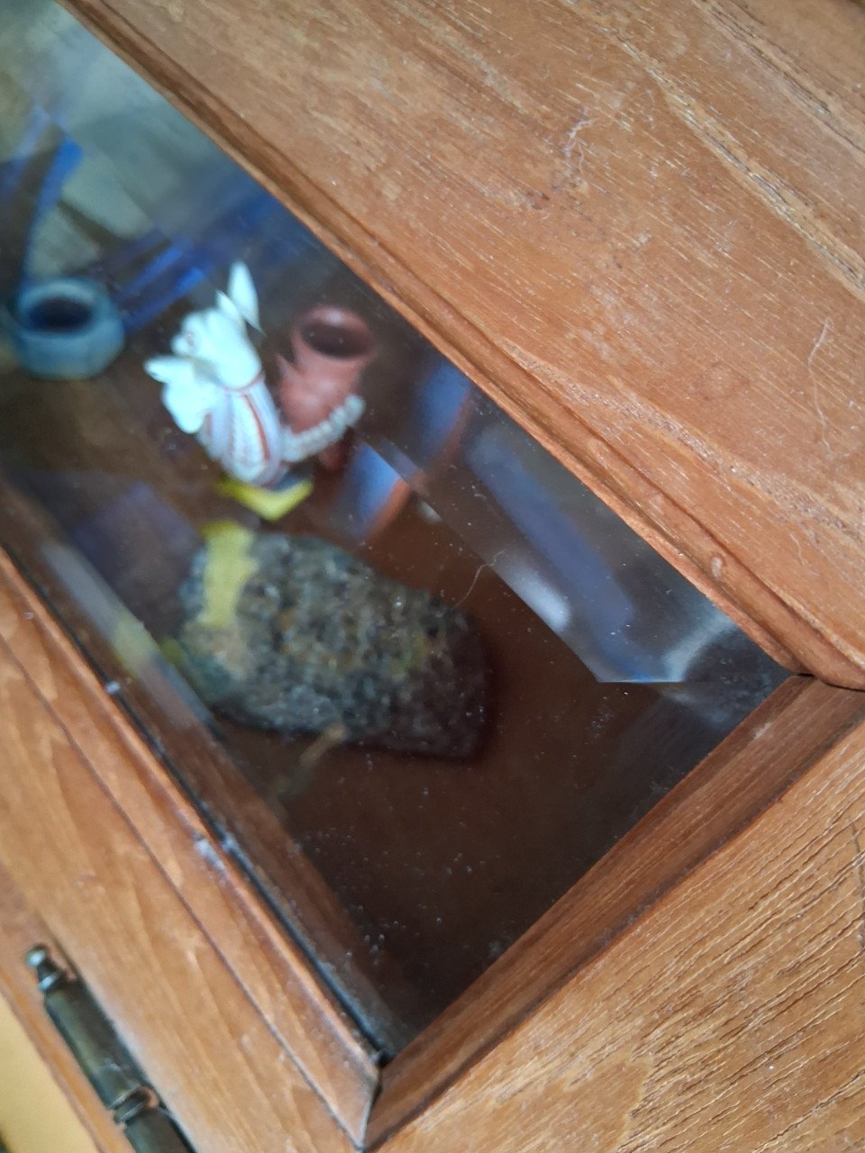 Kast teakhouten