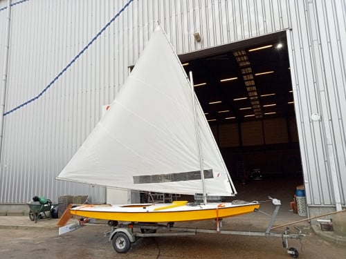 Sunfish zeilboot + trailer