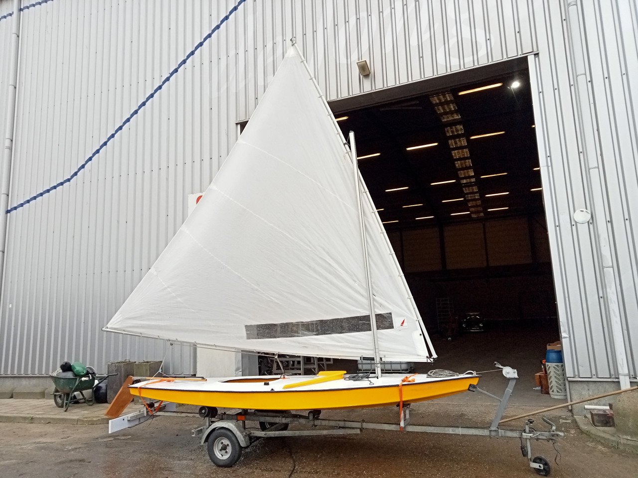 Sunfish zeilboot + trailer