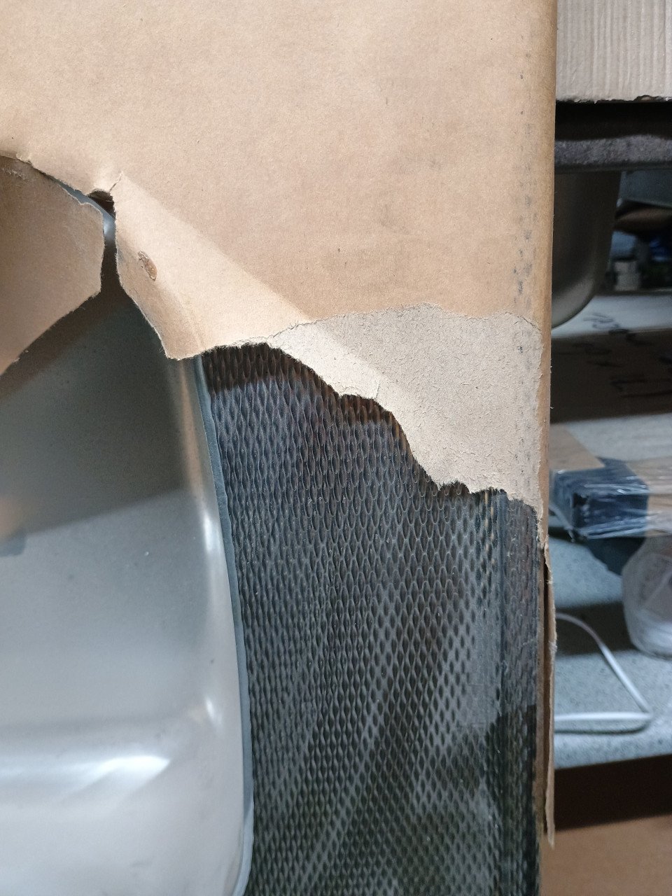 Rvs aanrechtblad 171 x 60 nieuw