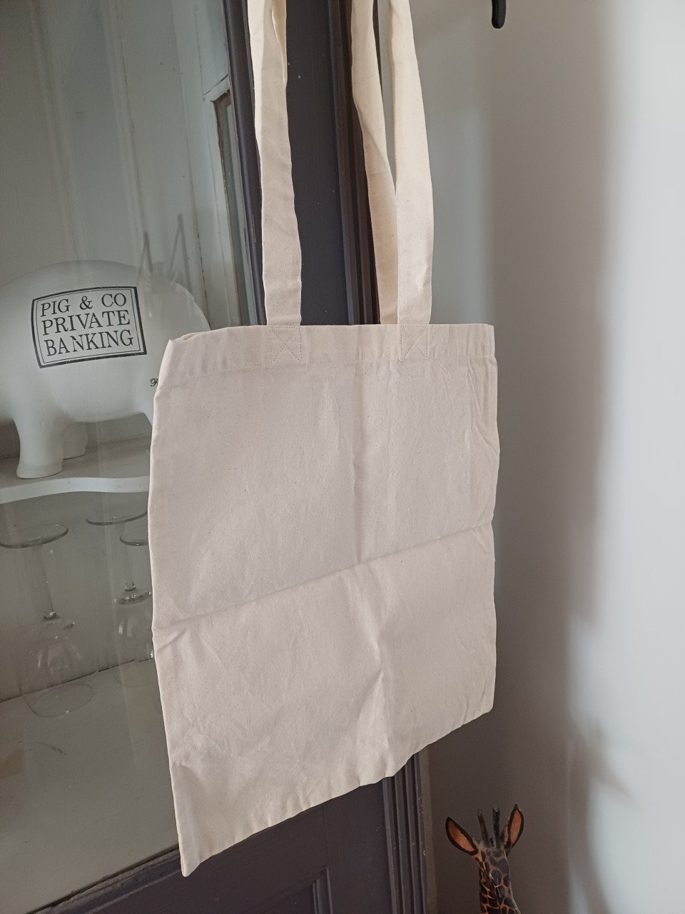 NIEUW: ZUSSS Katoenen Tasje 'Heej leuk mens'