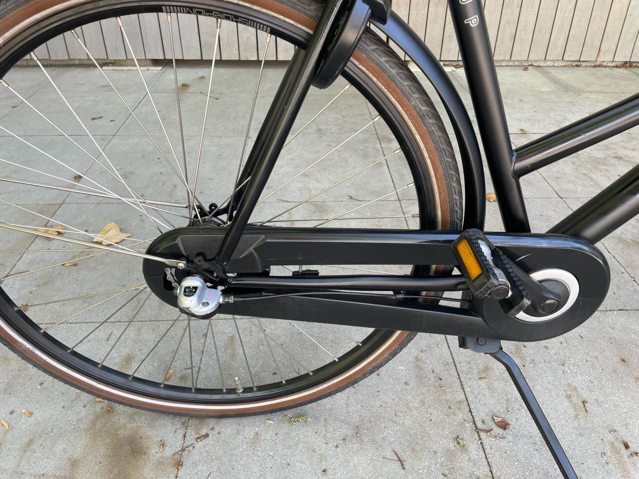 Damesfiets/ transporter pick up.