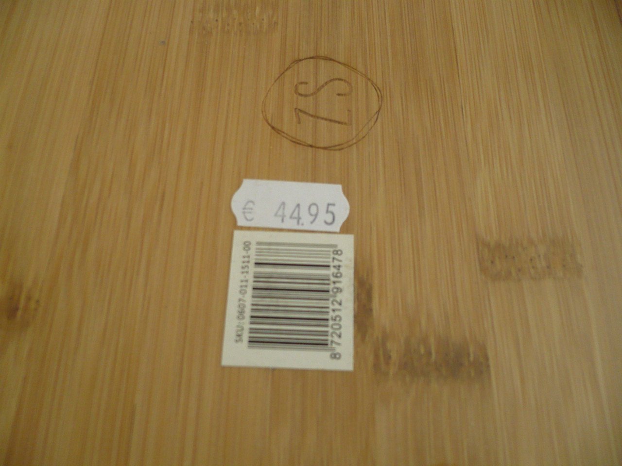 Zusss Houten badplank - 80x20cm -nieuw in verpakking