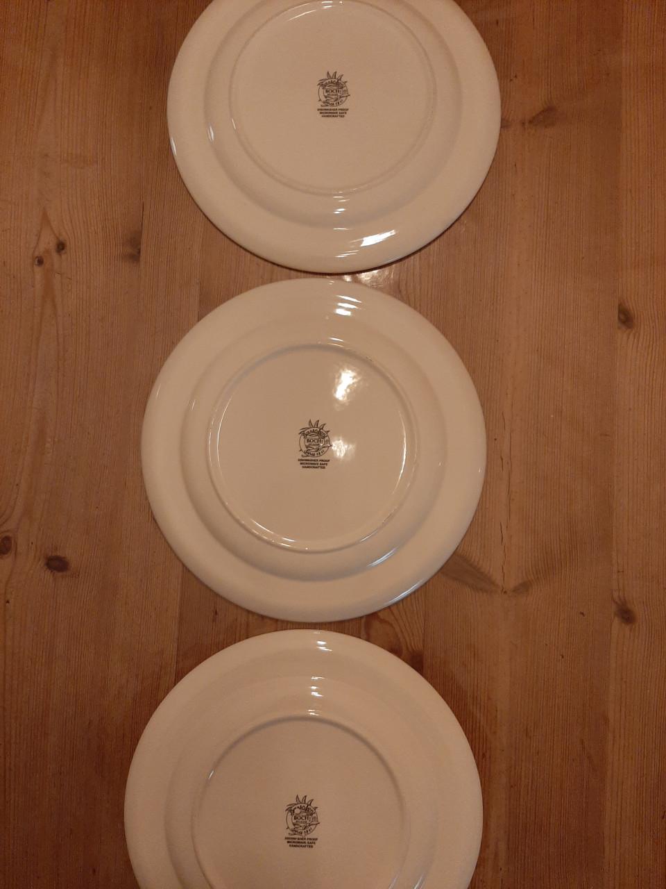 BOERENBONT BOCH - 3 PANNENKOEK / DINERBORDEN - DIA 27,5 CM