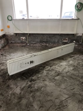 Gratis radiator 290x40cm