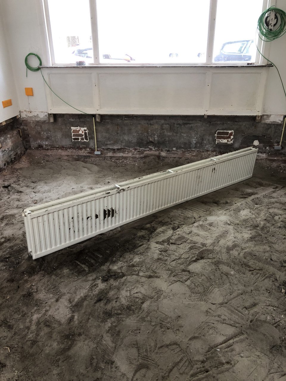 Gratis radiator 290x40cm