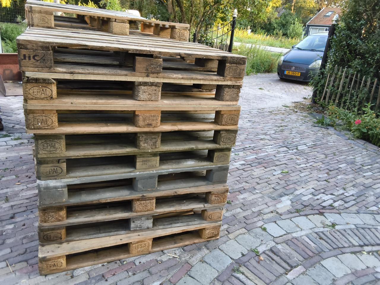 Europallets, gratis levering