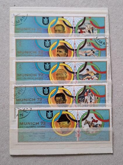 Postzegels Munich 72