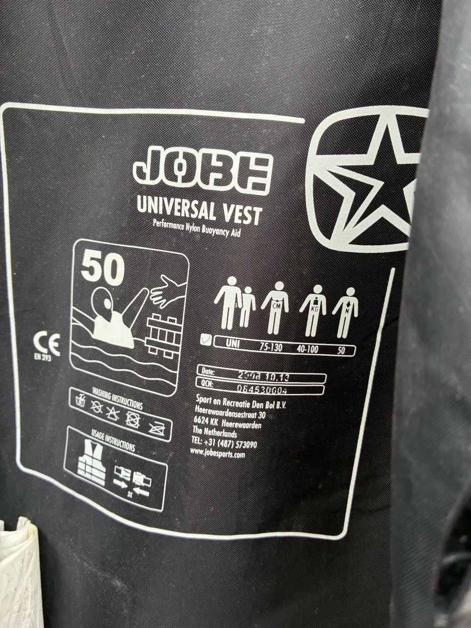 GERESERVEERD Jobe zwemvest