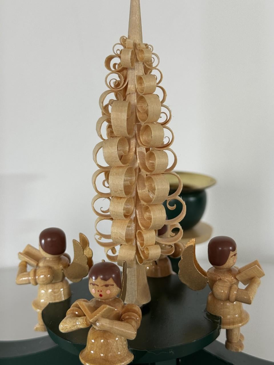 Adventskandelaar, handgemaakt, Erzgebirge, Duitsland, A. Preissler, Seiffen