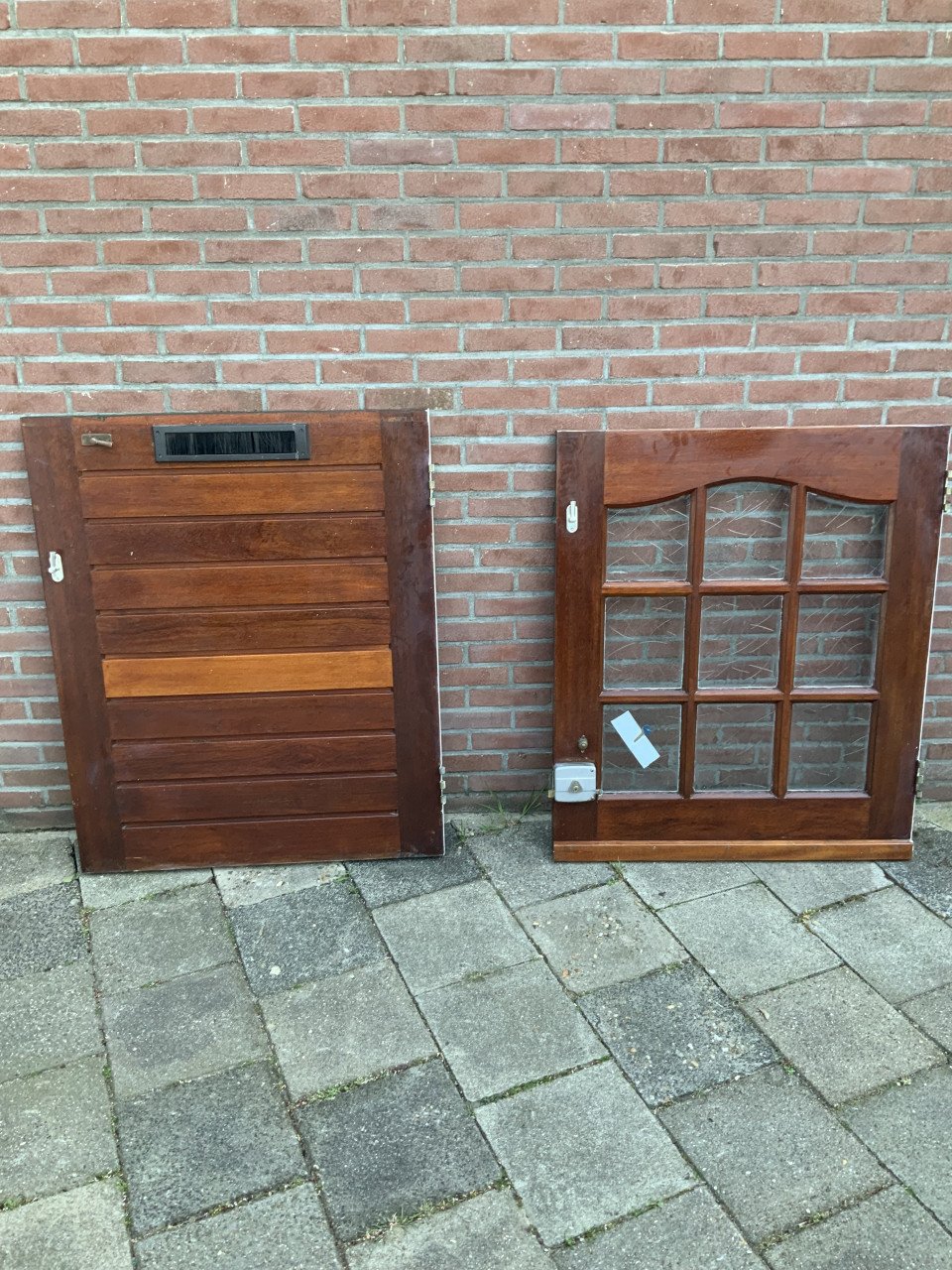 2 delige voordeur