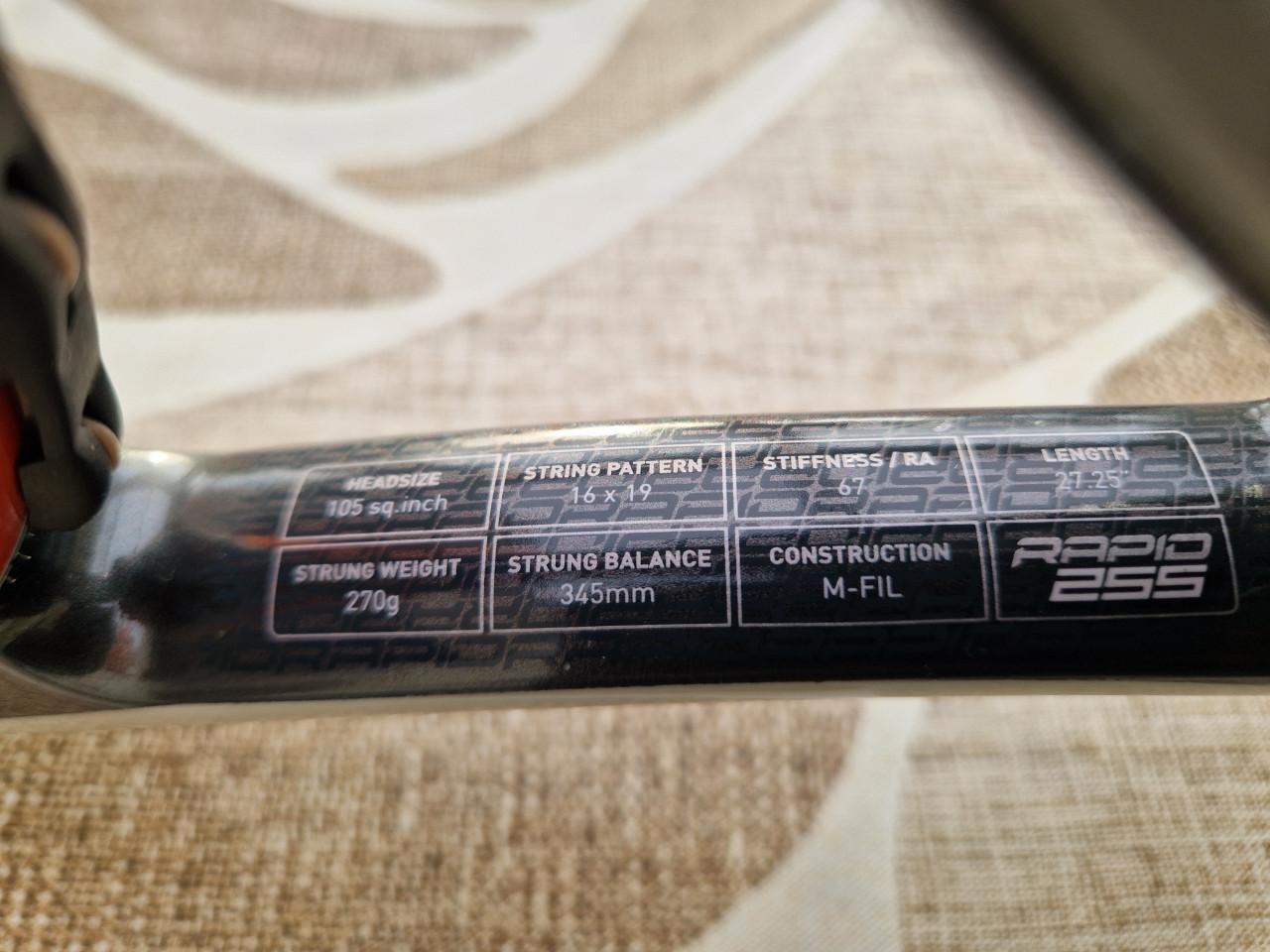 Dunlop Rapid 255 lichtgewicht tennisracket