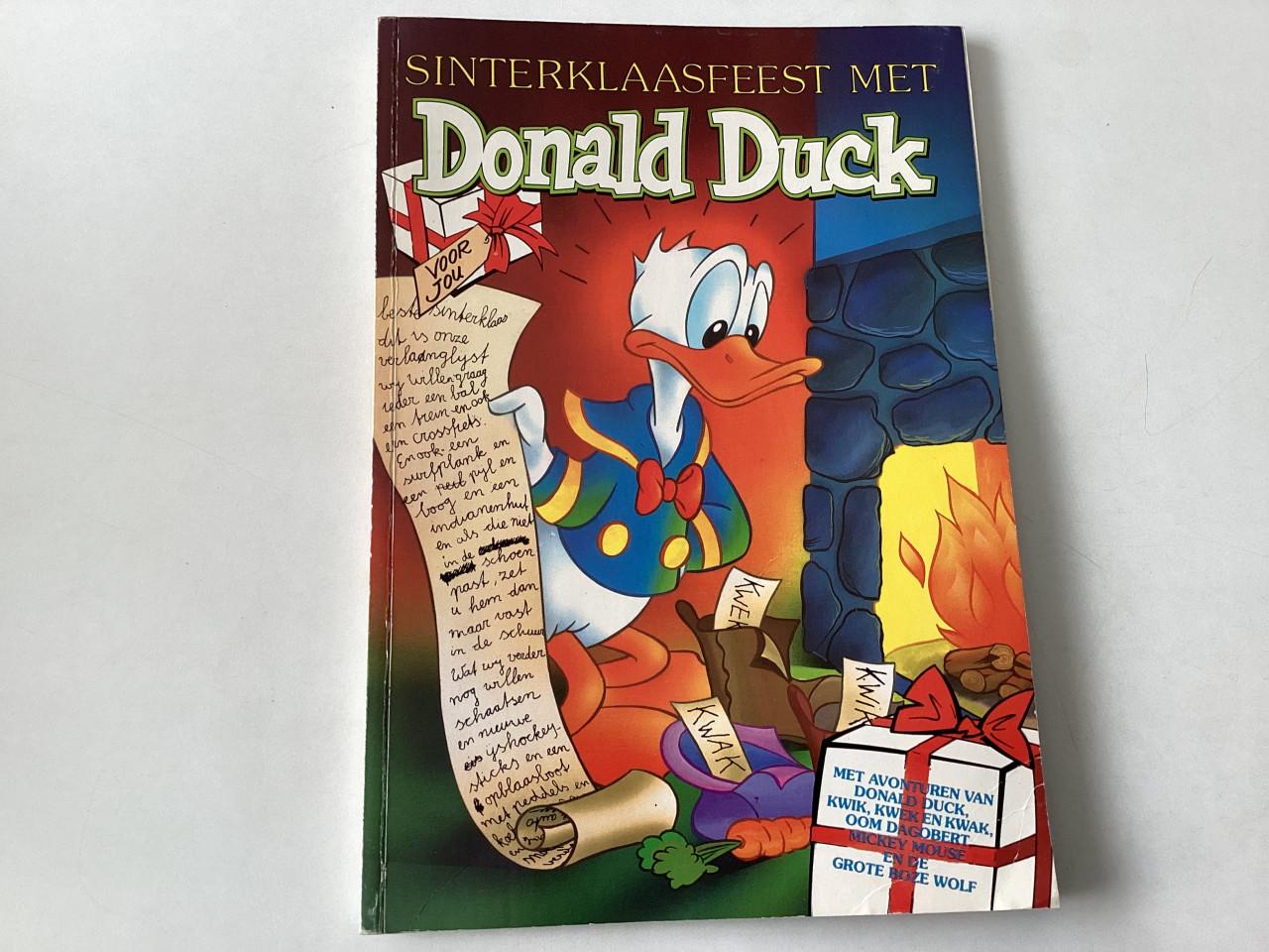 Sinterklaasfeest met Donald Duck.  Specialreeks no. 17.   1992.