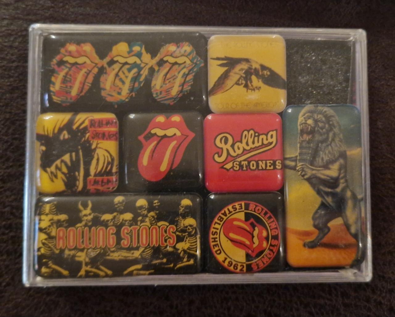 Rolling Stones koelkast magneten