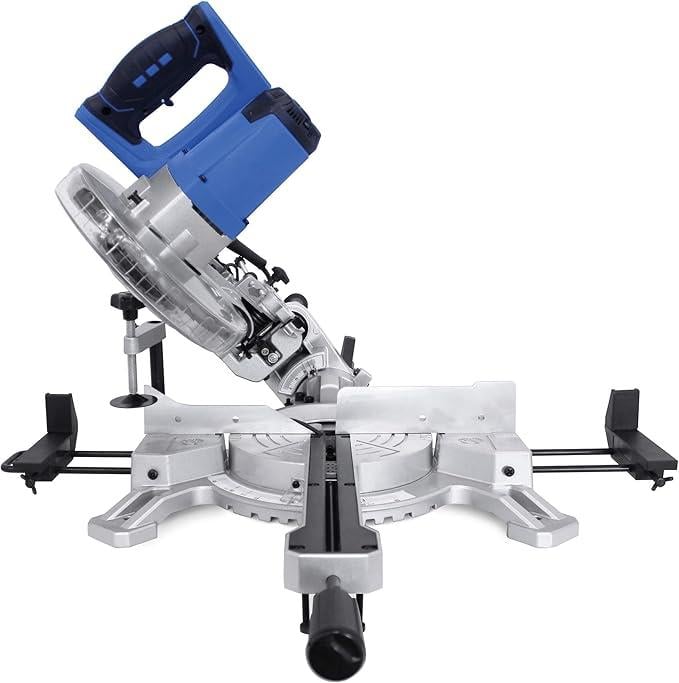 Afkortzaag 1500W, met onderstel, ACTIE!!