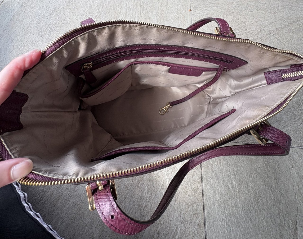 Michael Kors tas rood