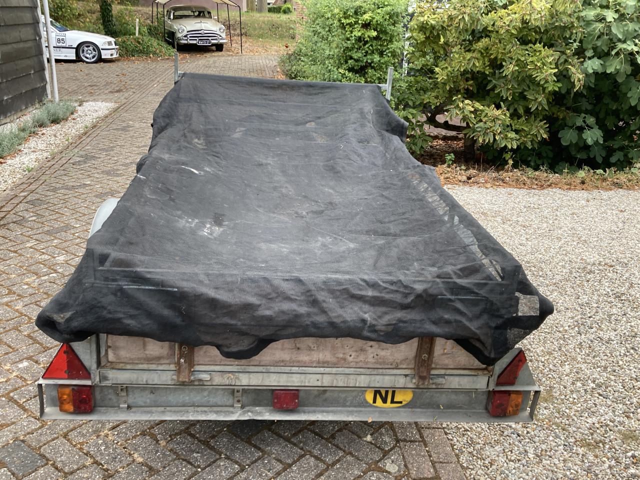 Aanhanger bakwagen kar enkelasser torsievering i.z.g.st.!    125x225 cm