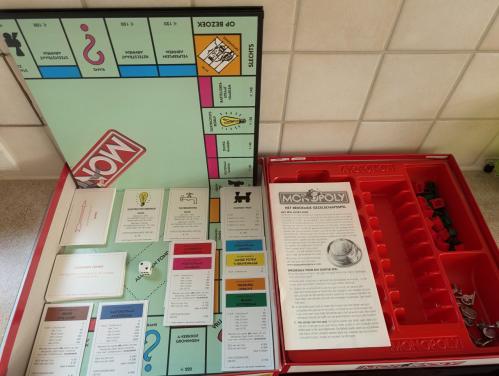 Bordspel Monopoly onderdelen