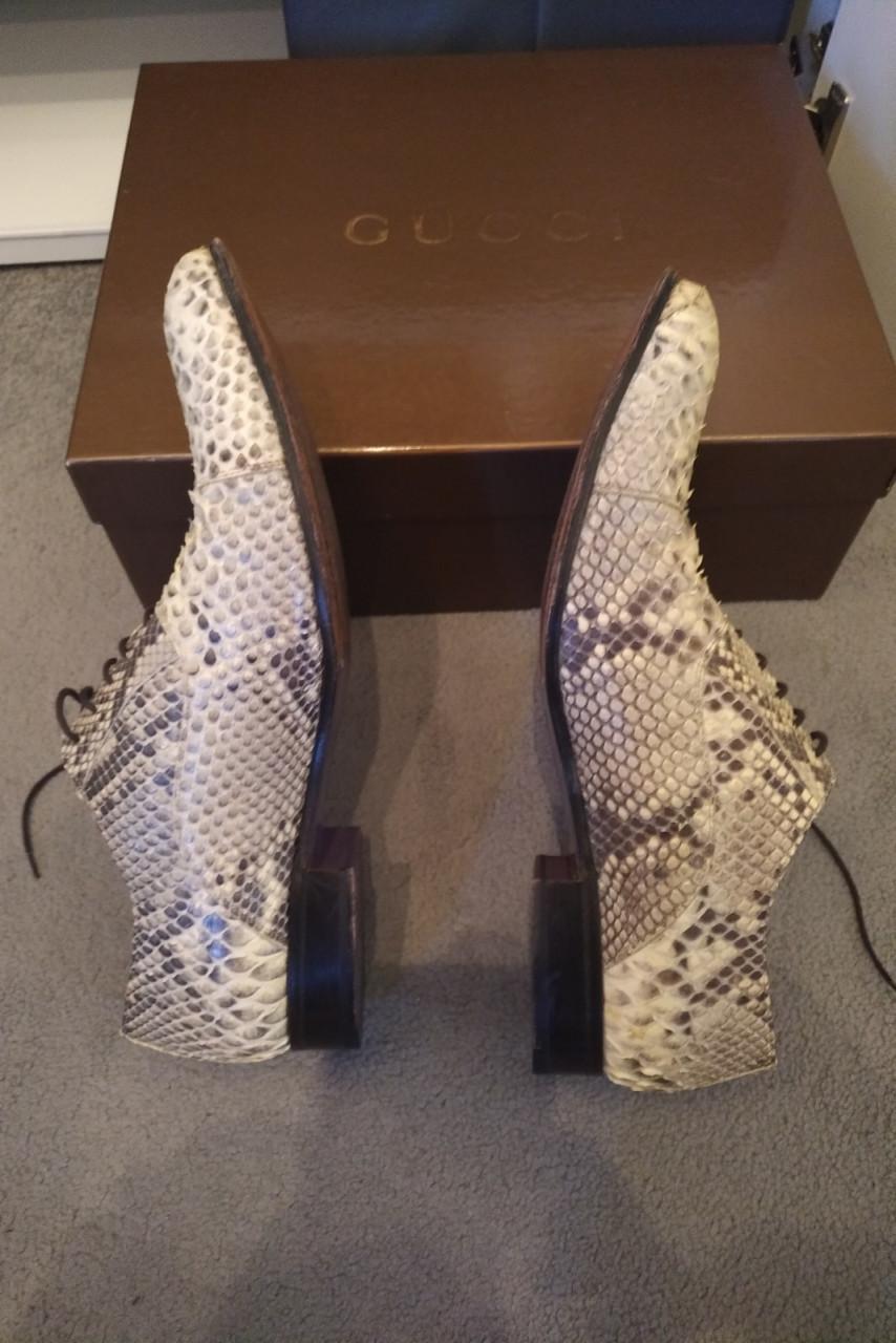 Fred dela Bretoniere Pythonlederen schoenen (42)