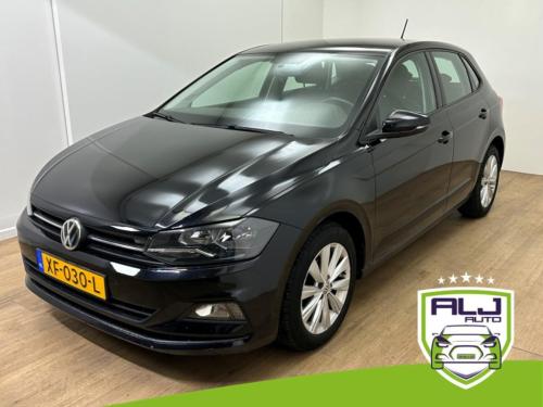Volkswagen Polo occasion 1.0 tsi comfortline | zwart | airco | tweedehands 