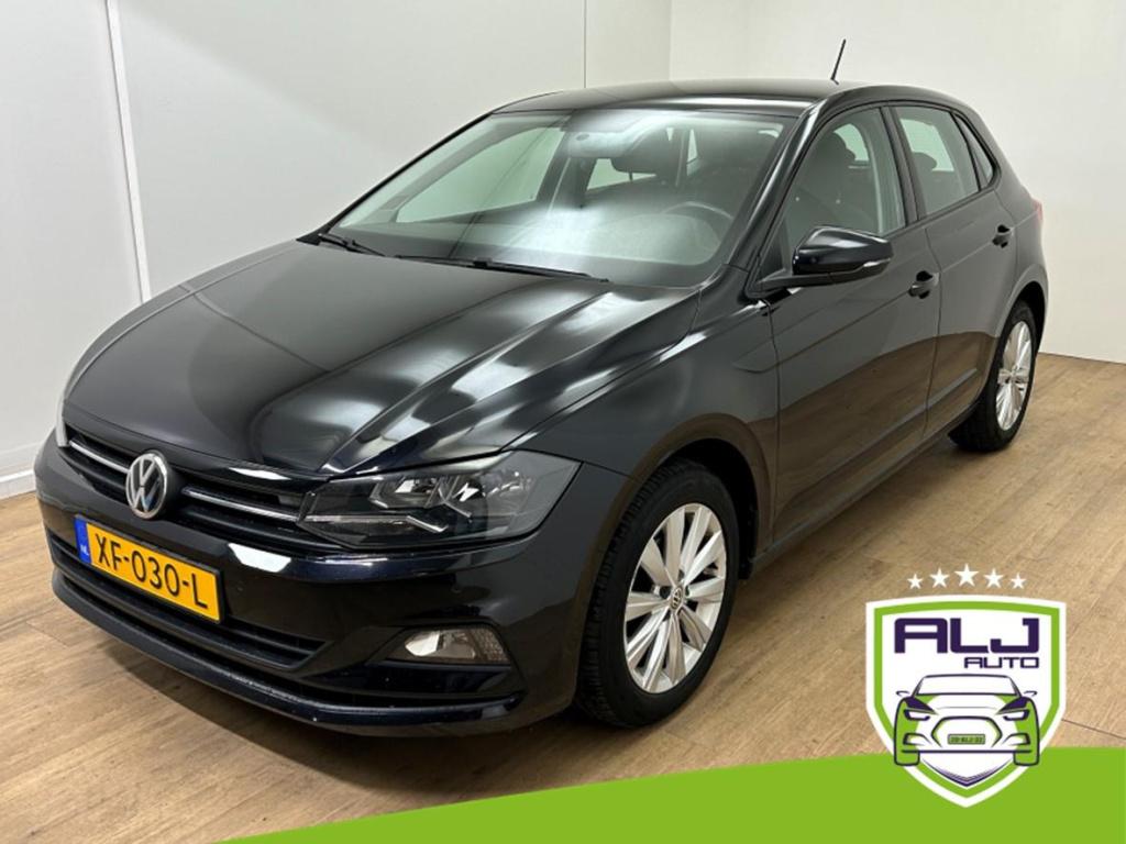 Volkswagen Polo occasion 1.0 tsi comfortline | zwart | airco | tweedehands 