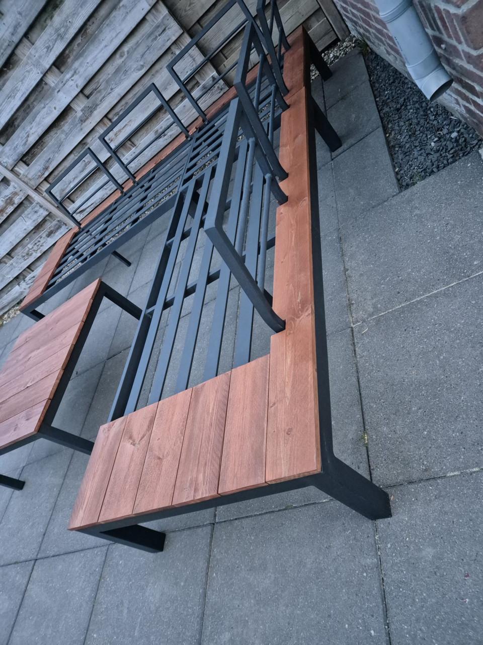 Aluminium Loungeset 247 x 247 cm (Bezorging mogelijk)