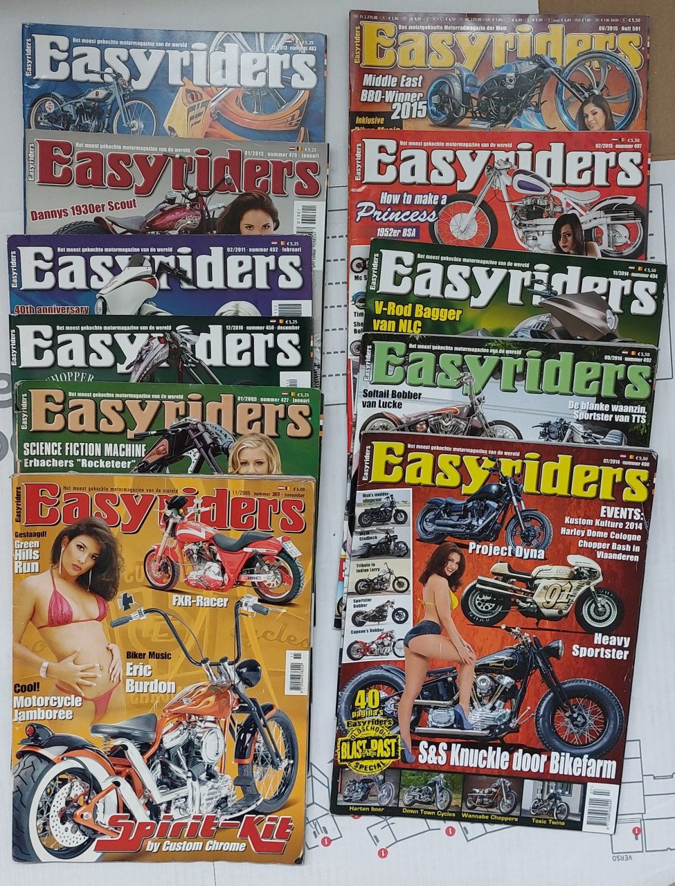 Magazines motormagazines motorblaadjes tijdschriften