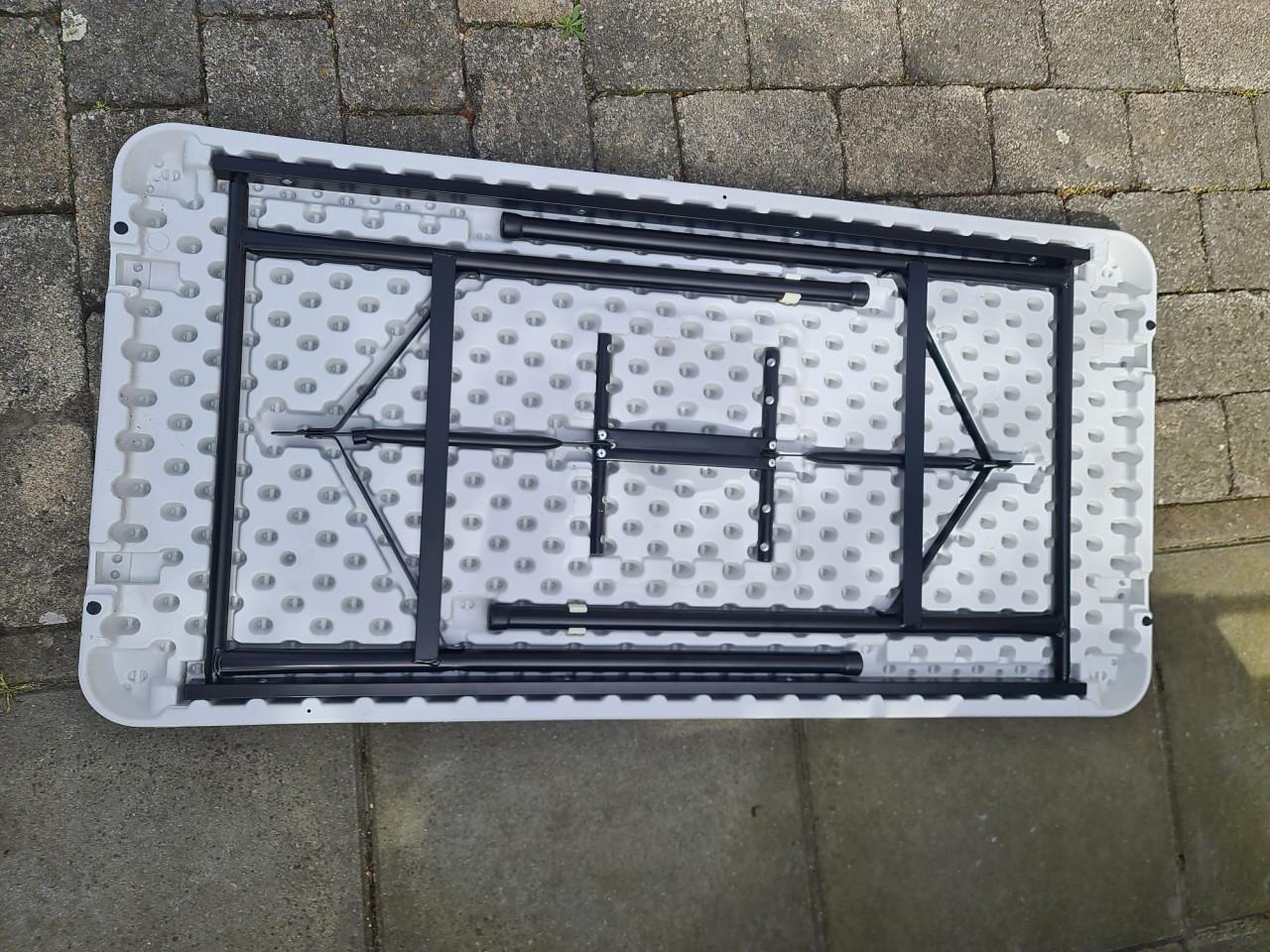 Stevige tuintafel campingtafel