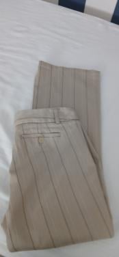 Krijtstreep  Mexx broek 3 kwart maat 36