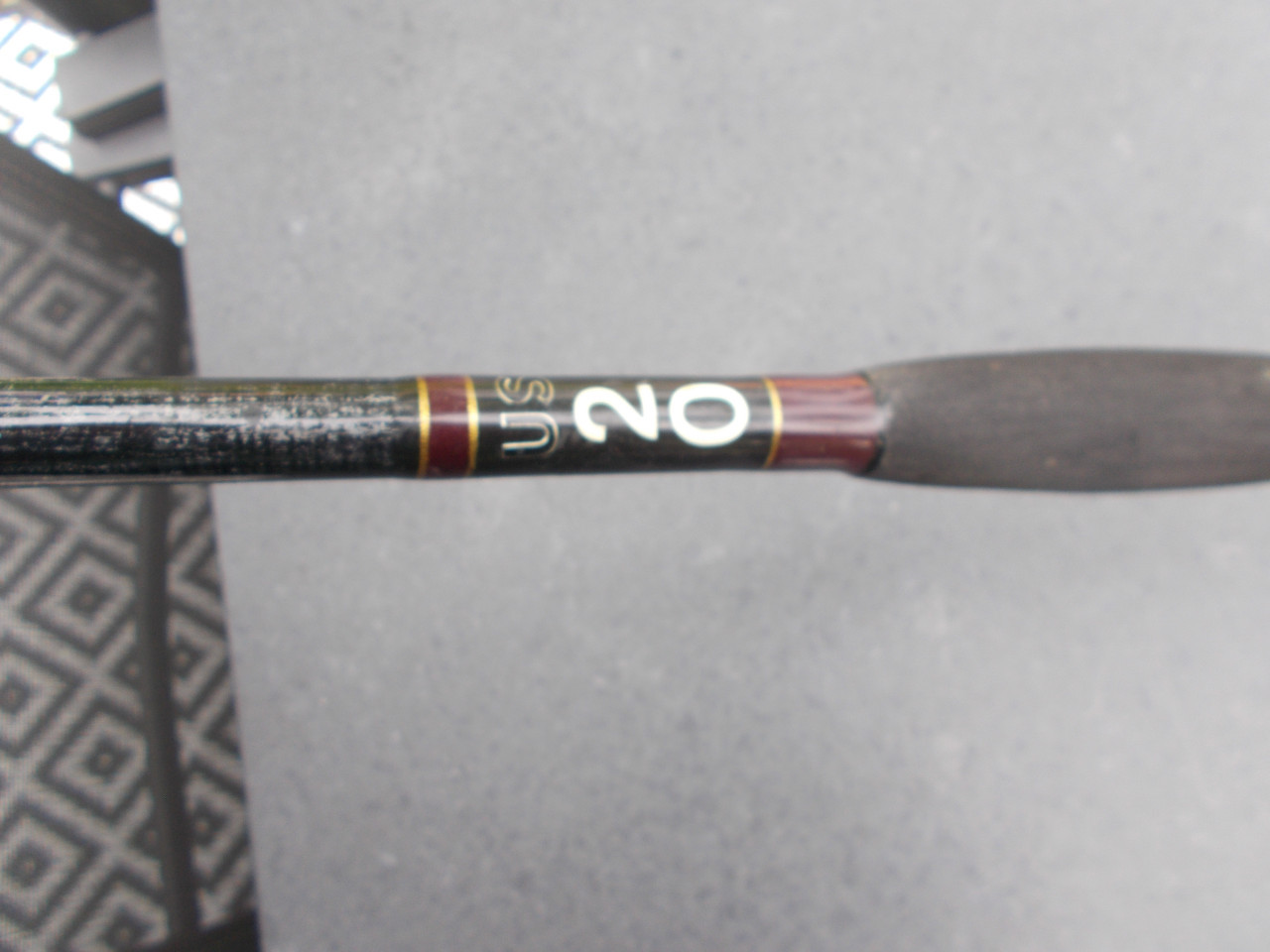 Carbon boothengel " US 20 gemaakt doorHengelsport Vriends