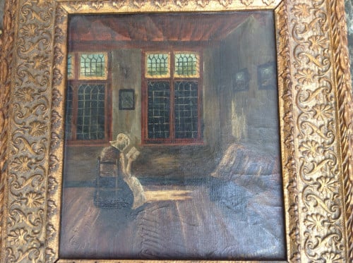 Olieverf op paneel,1918