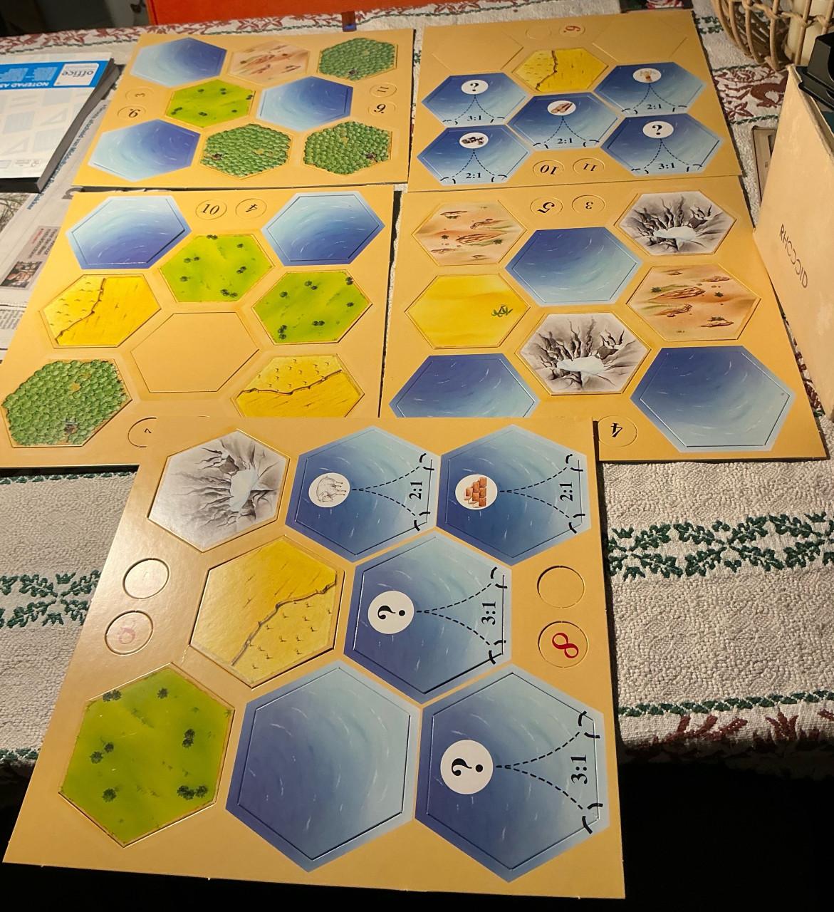 De Kolonisten van Catan nieuwe houten versie