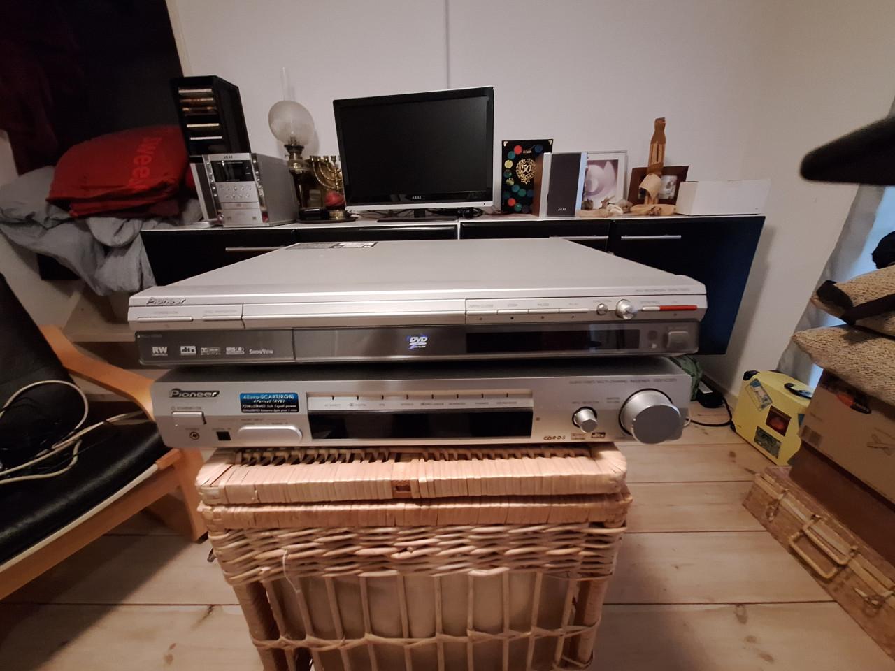 Pioneer recever en dvd