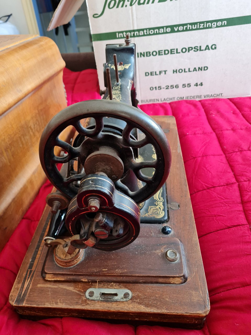 Antieke naaimachine