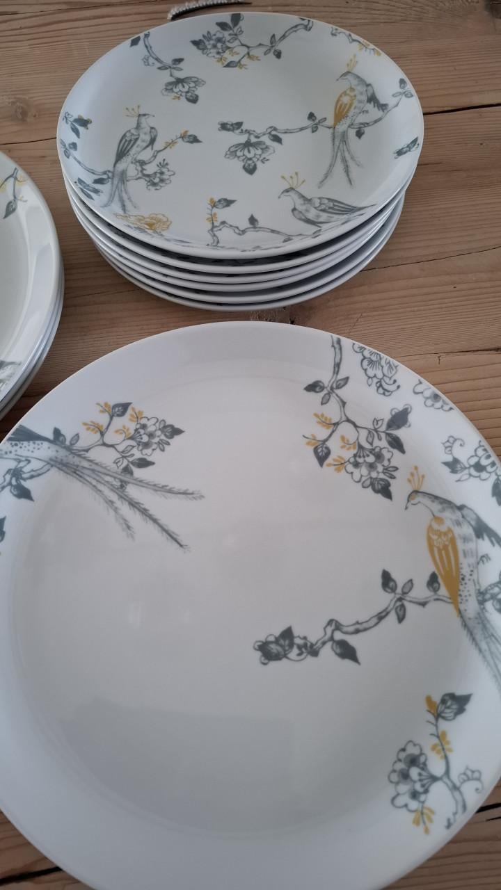 Vogel servies 6 personen