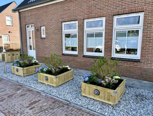 Zeeuwse knop bloembakken projecten ter inspiraties L100 x B100 x H40