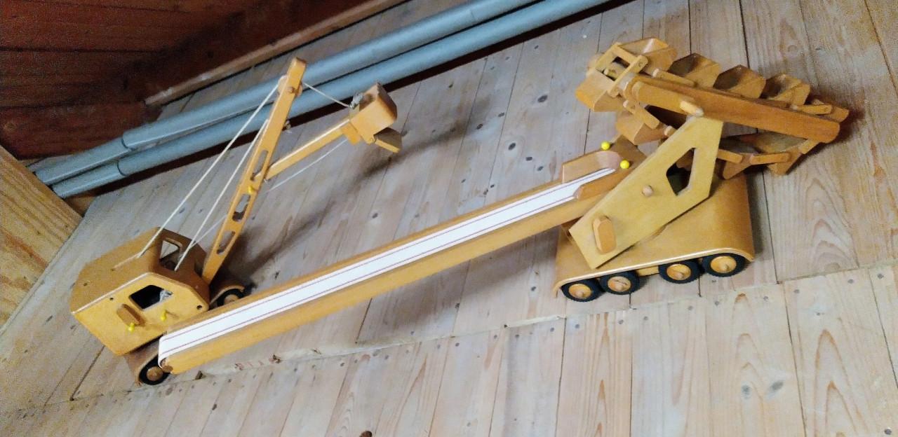 Houten transportband