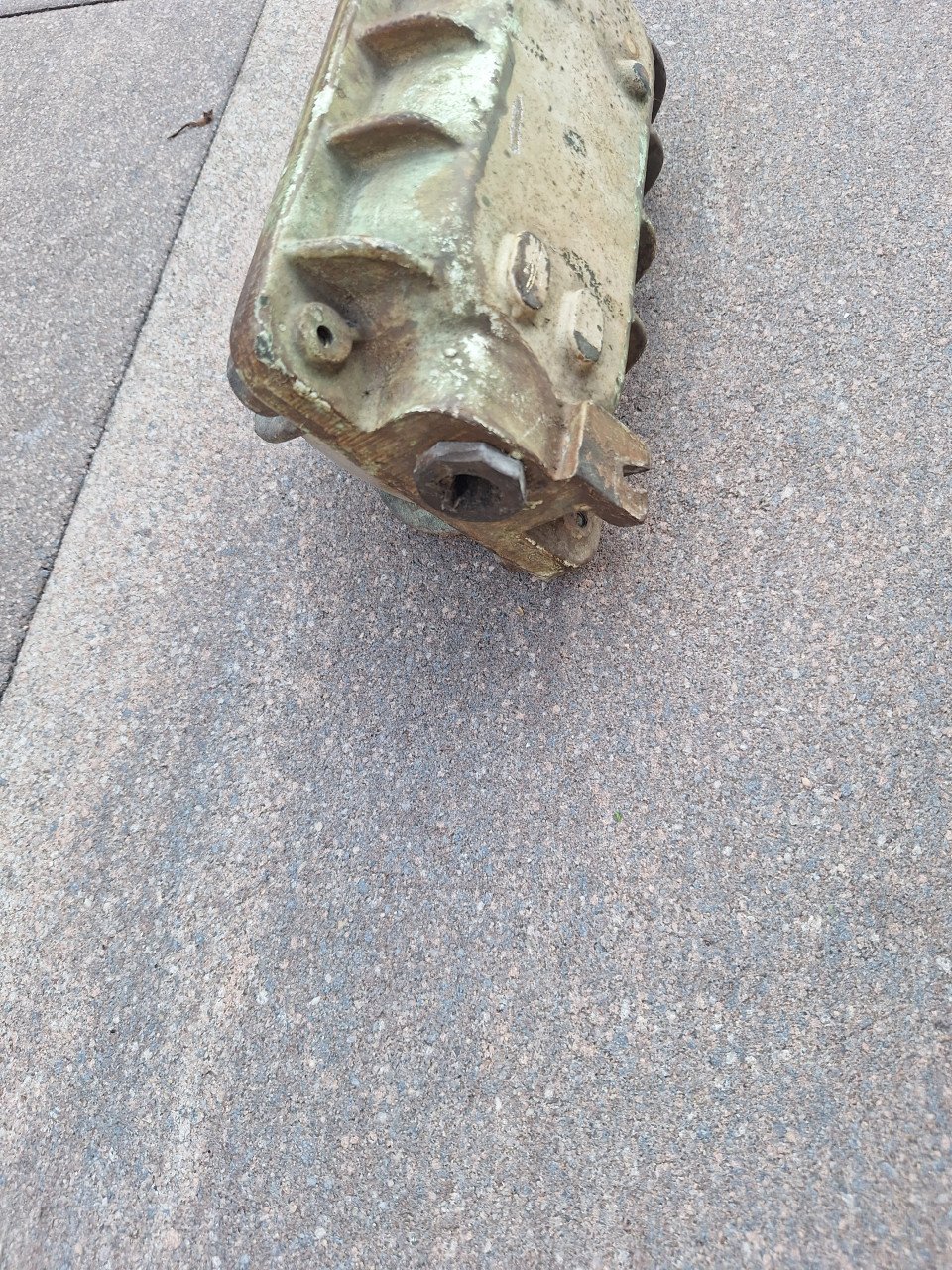 Messings scheepslamp