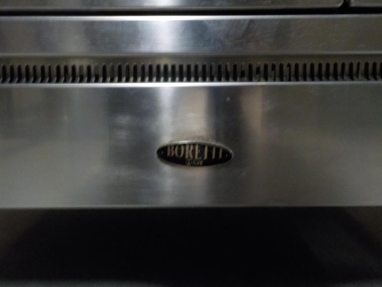 Elektrisch Boretti fornuis met gasstel in zeer goede staat