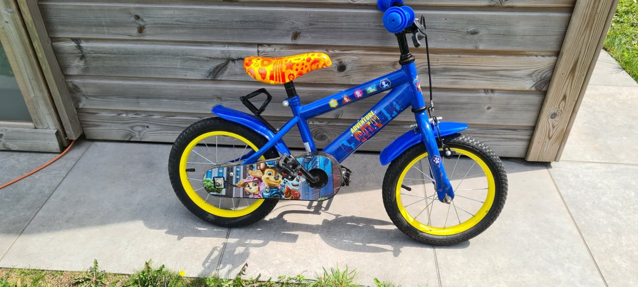 Paw patrol kinderfiets