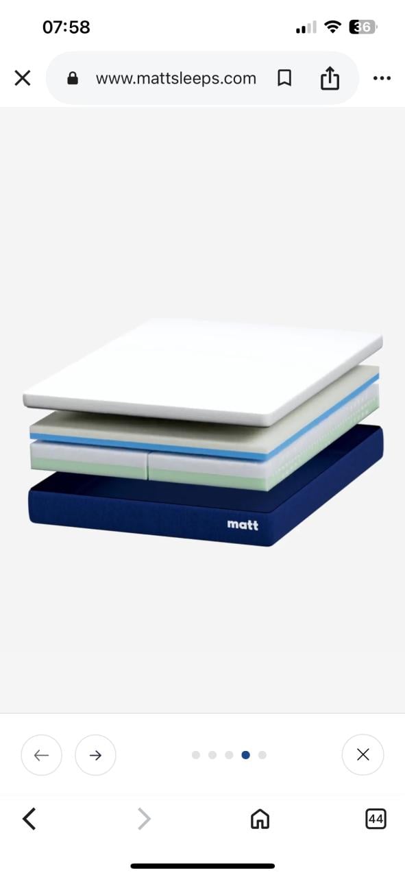 Matt Sleeps matras