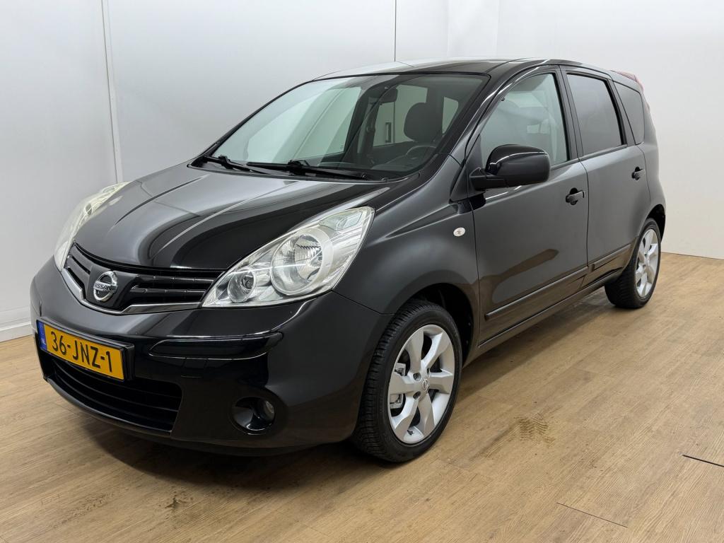 Nissan Note occasion 1.4 acenta | zwart | tweedehands nissan note | airco |