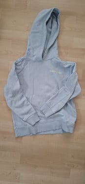 Lichtblauwe hoodie
