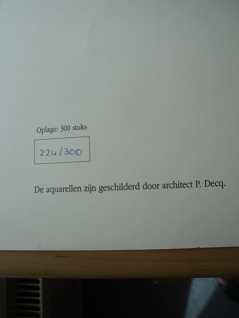 Aquarellen Gemeente Sluis