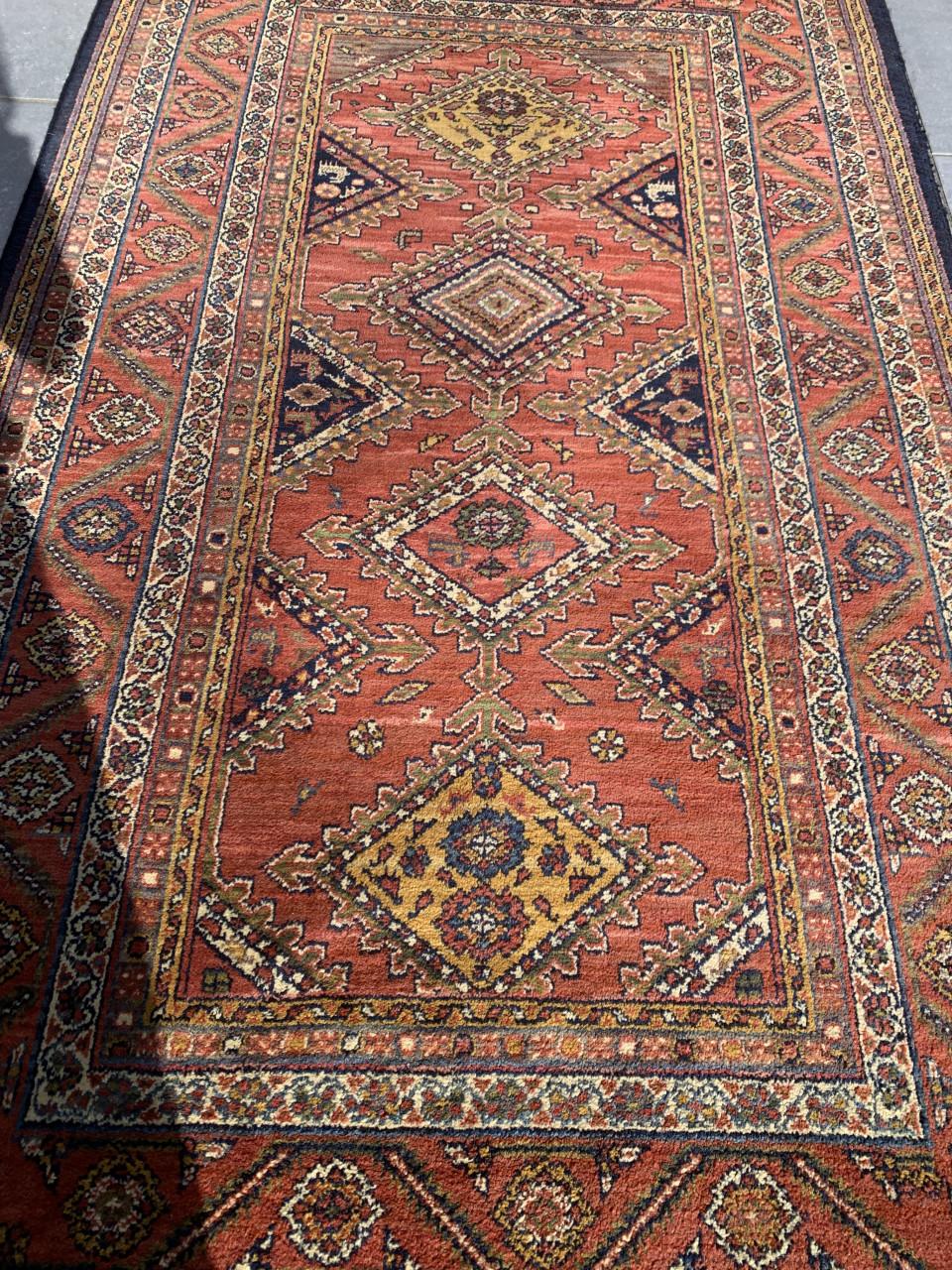 ✨Super Leuk Handgeknoopt Vintage Vloerkleed Louis de Poortere✨