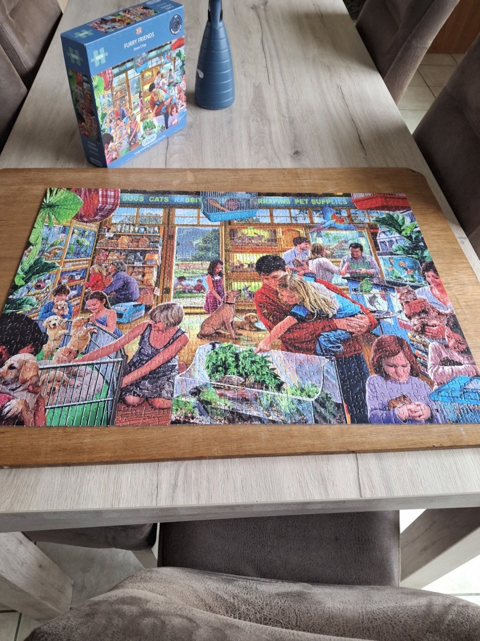 Gibsons puzzels 5 stuks