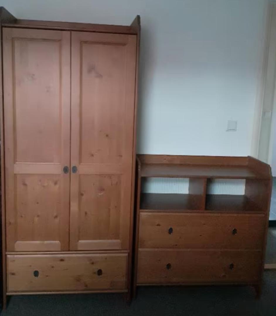 Commode en kledingkast