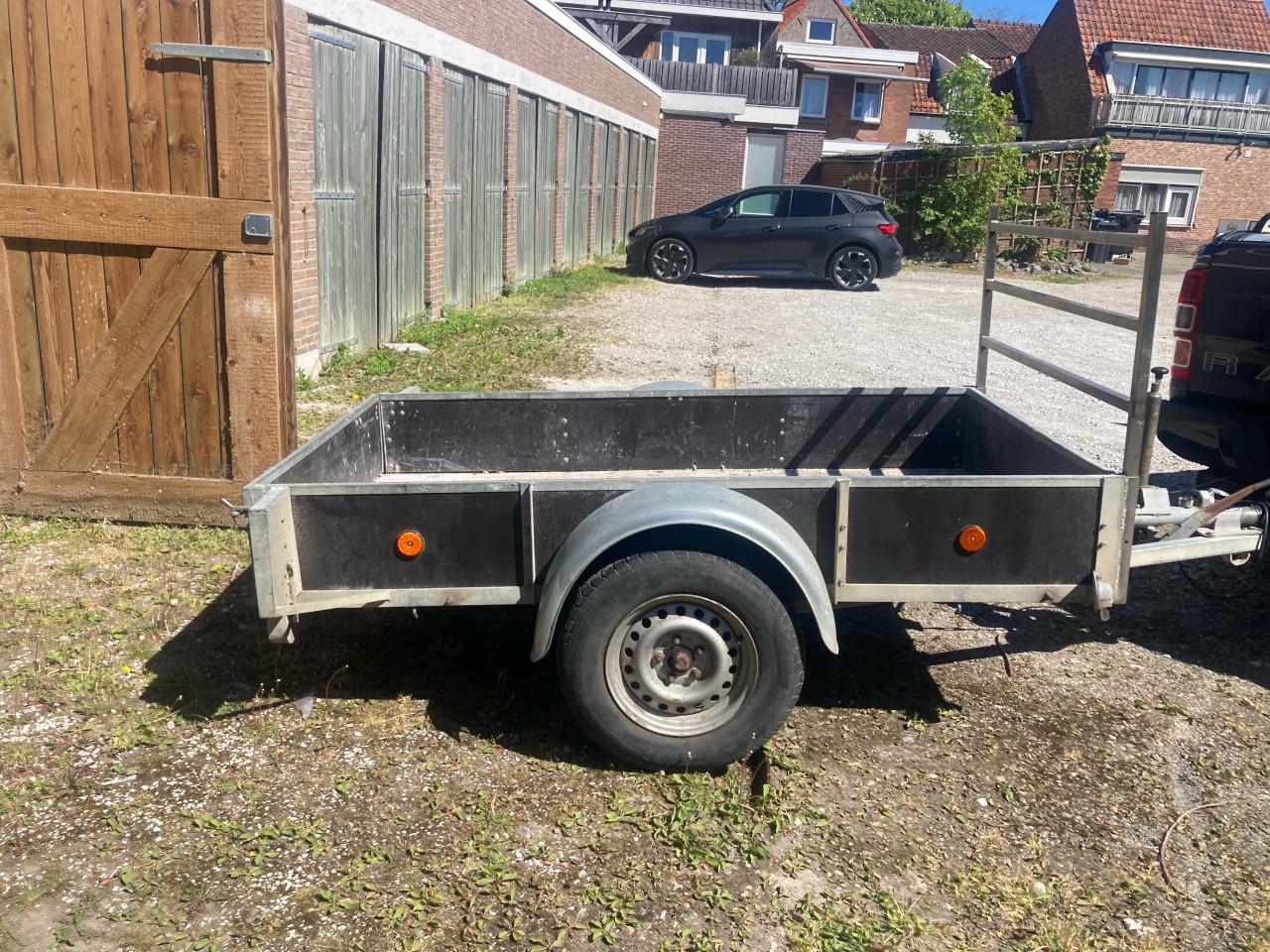 Aanhanger met kenteken