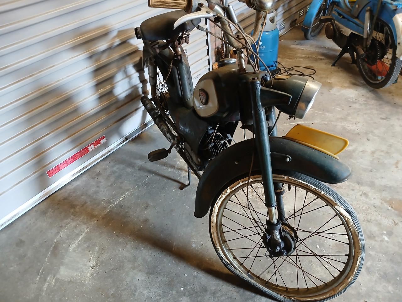 Magneet bromfiets 60-er jaren